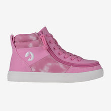 Load image into Gallery viewer, Kids&#39; Pink Tie Dye BILLY Street High Tops