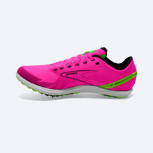 Load image into Gallery viewer, Brooks Unisex Draft XC (Pink Glo/Green/Black)