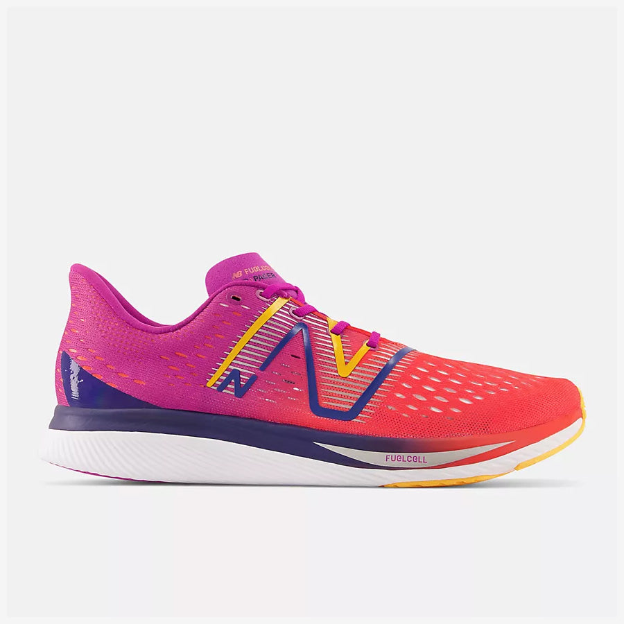 Men's FuelCell SuperComp Pacer ( Electric Red with Magenta Pop)
