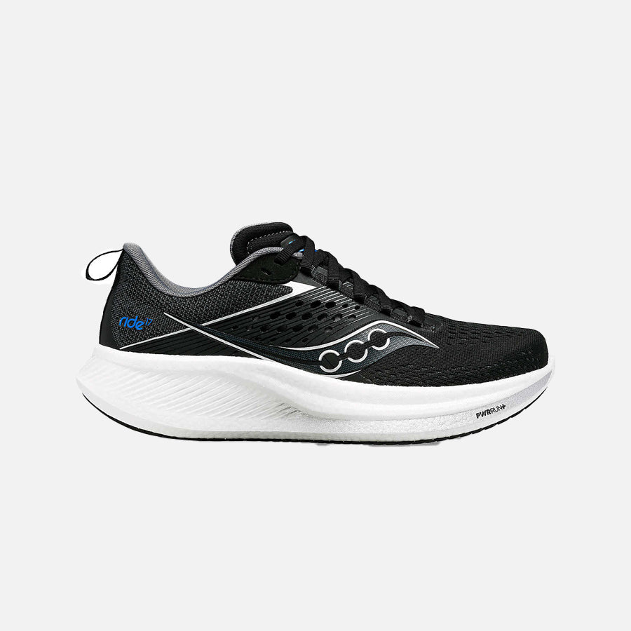 Women's  Ride 17 Wide (Black/White)