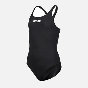 Girls Team Swim Pro Solid (Black)