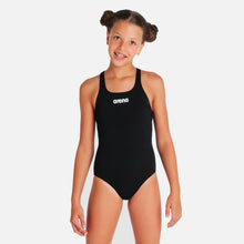 Load image into Gallery viewer, Girls Team Swim Pro Solid (Black)