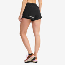 Load image into Gallery viewer, Women&#39;s PRO Hypervent Split Shorts 2 (Black)