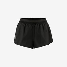 Load image into Gallery viewer, Women&#39;s PRO Hypervent Split Shorts 2 (Black)