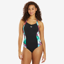 Load image into Gallery viewer, Women&#39;s Bodylift Stefania U Back (Black/Grape Violet Multi)