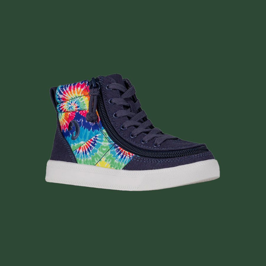 Kids' Navy Tie Dye BILLY Street High Tops