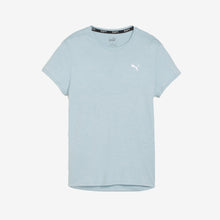 Load image into Gallery viewer, Women&#39;s RunFavorite Short Sleeve Tee (Turquoise Surf Heather)