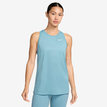 Load image into Gallery viewer, Women&#39;s Nike Dri Fit Top (Denim Turquoise/White)