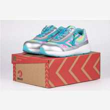 Load image into Gallery viewer, Kids Rainbow Tie Dye BILLY Goat AFO-Friendly Shoes X-Wide