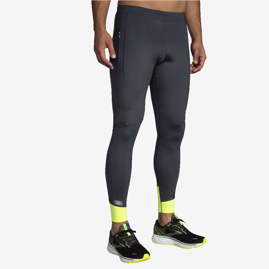 Men's Run Visible Thermal Tight (Asphalt/Nightlife)