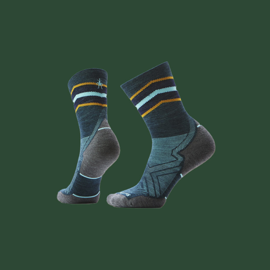 Women's Smartwool Run Targeted Cushion Mid Crew Socks