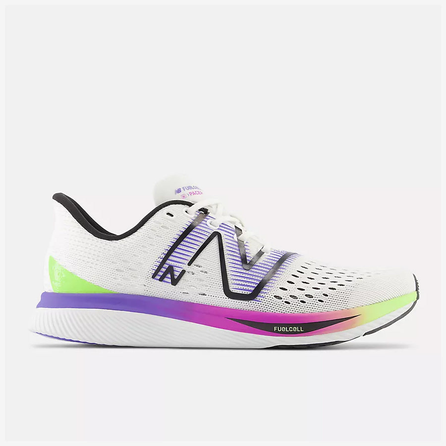 Women's SuperComp Pacer (White/Electric Indigo/Thirty Watt) – Brainsport