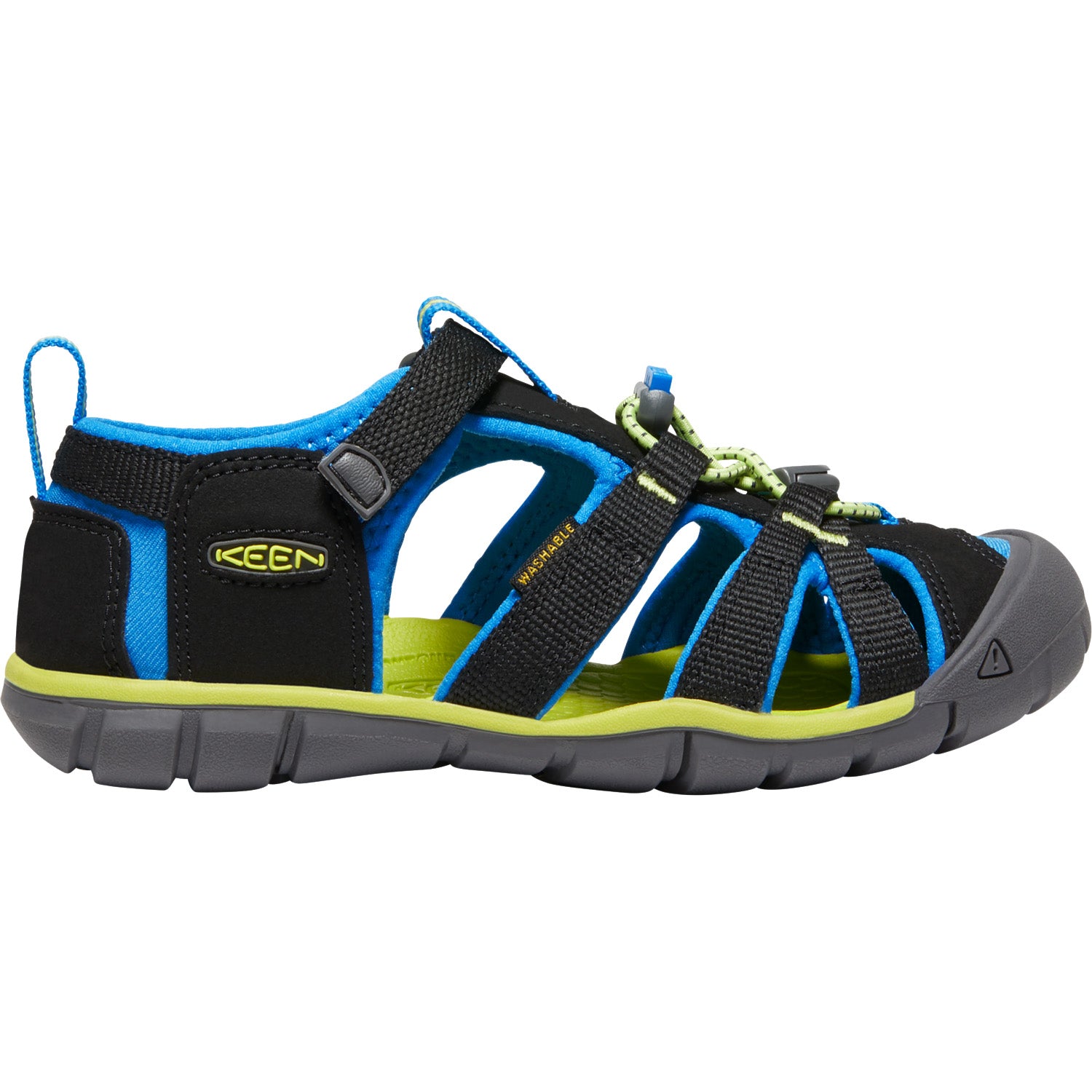 Little Kid's Seacamp II CNX (Black/Brilliant Blue)