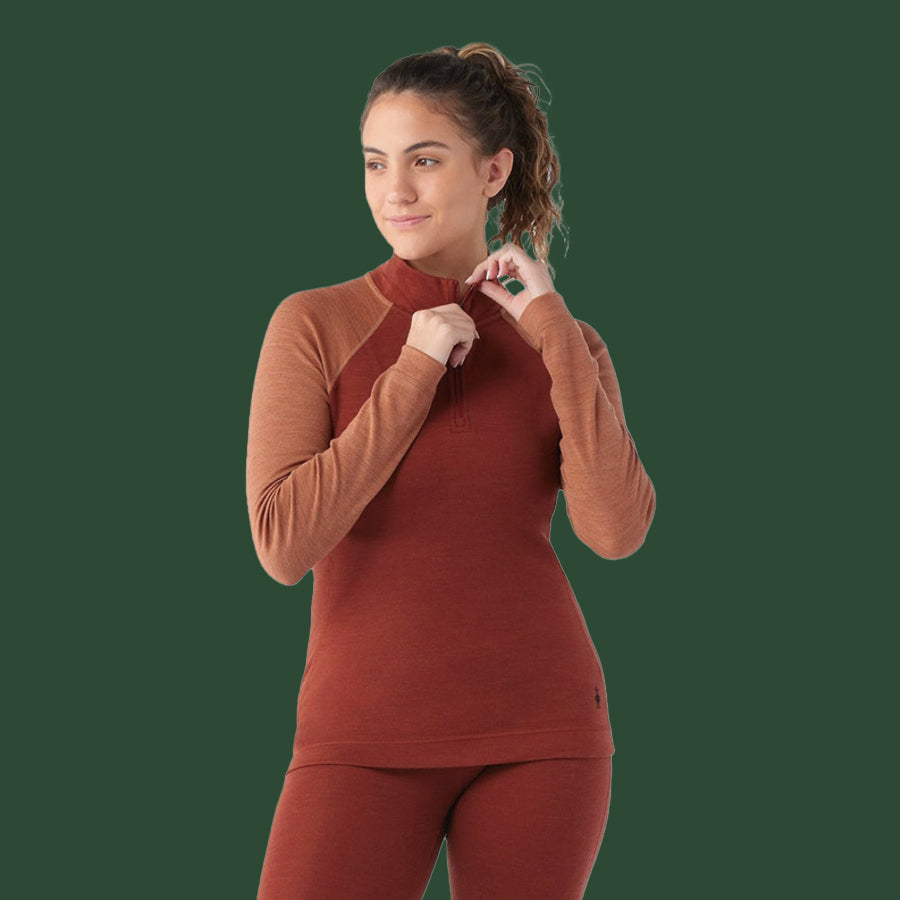 Women's Smartwool Classic Thermal Merino Base Layer 1/4 Zip