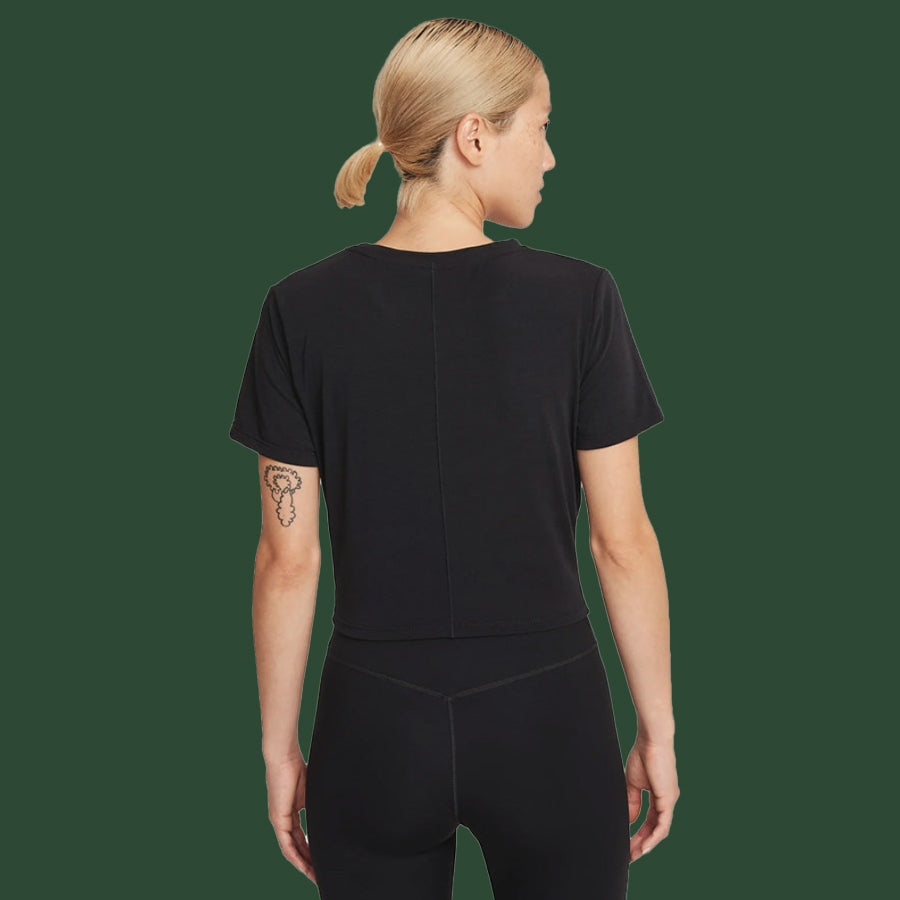 Nike Dri-FIT One Luxe Women's Twist Cropped Short-Sleeve Top