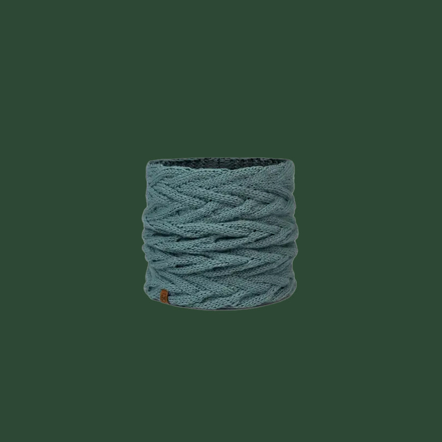 Buff Knitted and Fleece Neckwarmer