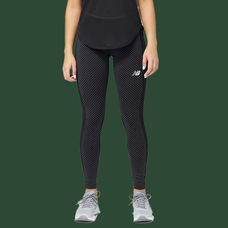 Women's New Balance Reflective Print Accelerate Tight