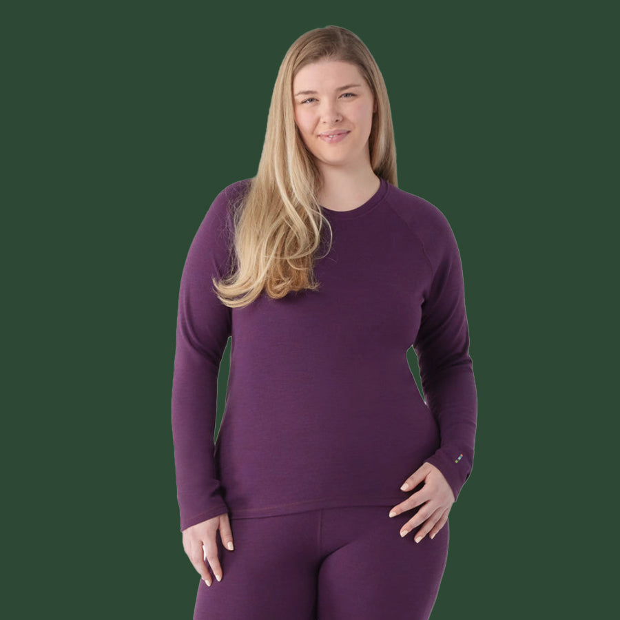 Women's Smartwool Classic Thermal Merino Base Layer Crew Plus