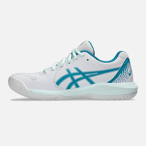 Women's Gel-Dedicate 8 (White/Teal Blue)