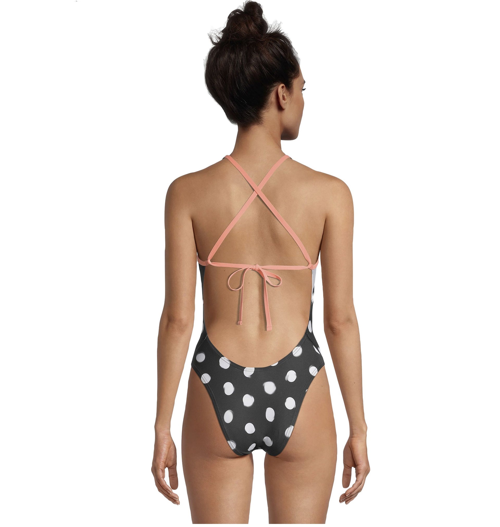 Women's Print Spliced One Piece