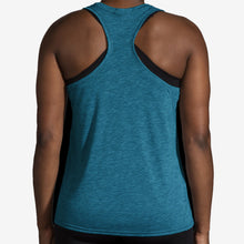 Load image into Gallery viewer, Women&#39;s Distance Tank 2.0 (Heather Lagoon/Chasing Dreams)