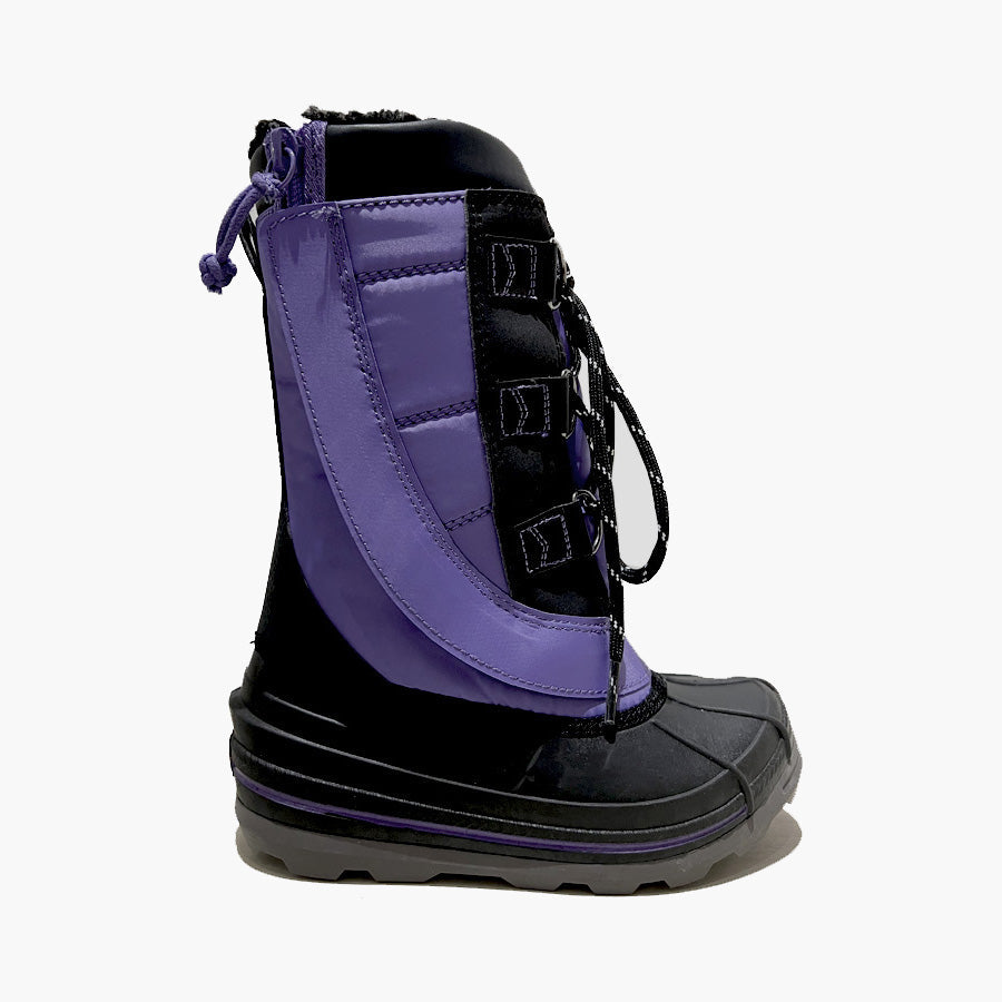 Kid's Billy Ice Boot (Black/Purple)