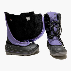 Kid's Billy Ice Boot (Black/Purple)