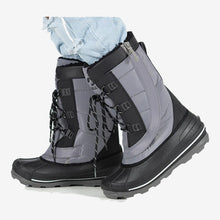 Load image into Gallery viewer, Kids Ice Boot 2 (Black/Grey)
