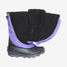 Load image into Gallery viewer, Kids Ice Boot 2 (Black/Purple)
