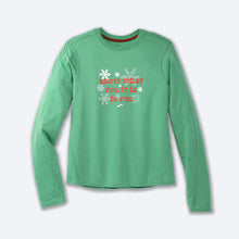 Load image into Gallery viewer, Women&#39;s Run Merry Distance Graphic Long Sleeve