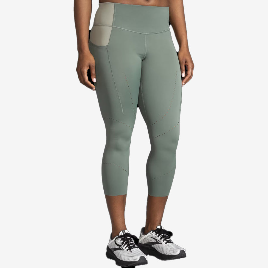 Women's Method 3/4 Tight (Dark Pebble/Pebble)