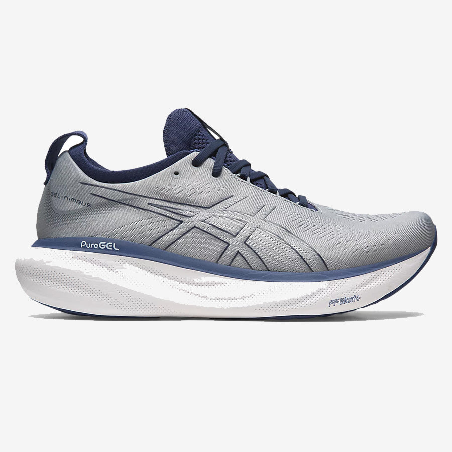 Men s Gel Nimbus 25 Sheet Rock Indigo Blue Brainsport