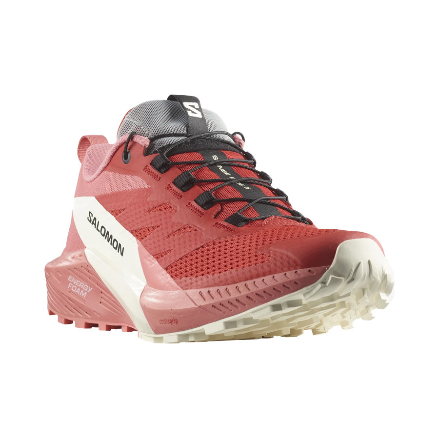 Women's Sense Ride 5 (Tea Rose/Fiery Red)