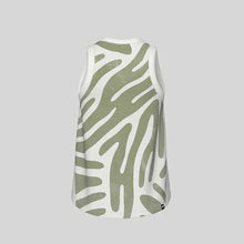 Load image into Gallery viewer, Women&#39;s Ciele Tank – Zebra Panel – Savannah